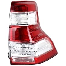 Car Tail Light For Toyota Land Cruiser For Prado LC150 FJ150 2014 2015 2016 2017 Car Rear Tail Light Turn Signal Brake Lamp Auto AssemblyRed,Right