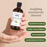Ozonisiertes Olivenöl, 100 ml | Apotheken-Herstellung mit Olivenöl in Bio-Demeter Qualität | kaltgepresst für Haut - Kosmetik