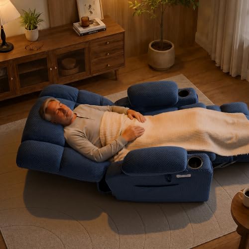 Image of MCombo Dual Motor Power Lift Recliner Chair for Elderly, Massage Heat 7890