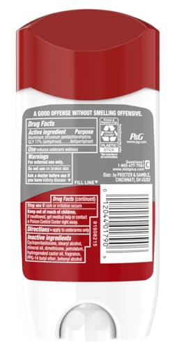Old Spice High Endurance Invisible Solid Antiperspirant Deodorant, Playmaker Scent, 3 Ounce (Pack of 2) - image 3
