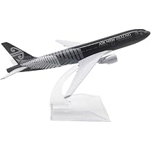 Aeroplane Model for B777 New Zealand Alloy 1/400 Scale Diecast Aeroplane Model Metal Miniature Models with Stand for Display Collection Gift Christmas