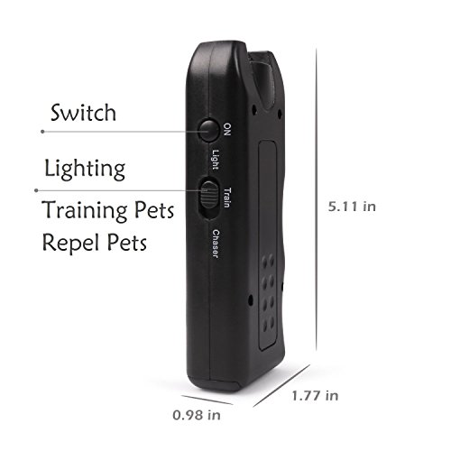 APlus+ Handheld Dog Repellent, Ultrasonic Infrared Dog Deterrent, Bark Stopper + Good Behavior Dog Training (Classic) - Thumbnail 6