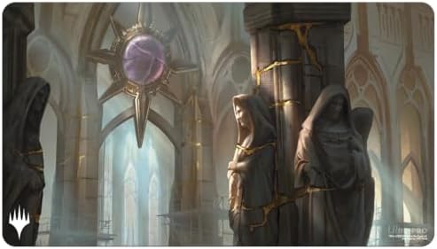 Ultra PRO - MTG Ravnica Remastered Playmat from the Orzhov Syndicate, Protect Cards During Game Play or Reorganizing Commander Decks, Perfect use as Mouse Pad, Desk Mat for Home or Office image 2