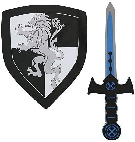 Knight Warrior Sword & Shield Foam Set Perfect for Halloween, Fancy Dress, and Role Play Adventures