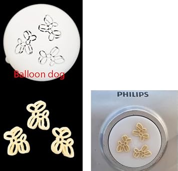 Balloon Dog, Dog Lover Pasta Maker, Fun Shaped Noodles for Kids, Electric Philips Pasta Maker Attachments Machine, Automatic Pasta Maker, Kitchen Appliances