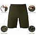 2BOLD MMA Shorts Men’s BJJ, Grappling, JIU-Jitsu, NO-GI Cross Training Muay Thai, Boxing, Gym Trunks (US, Alpha, Large, Regular, Regular, Green)