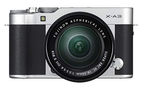 Fujifilm X-A3 Mirrorless Camera XC16-50mm F3.5-5.6 II Lens Kit - Silver (Renewed)