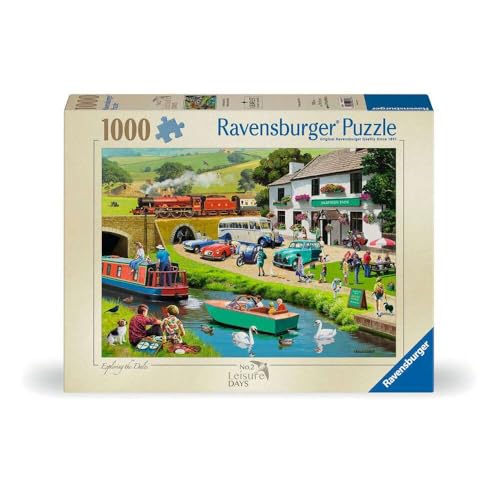 Ravensburger Leisure Days No.2 Exploring the Dales 1000 Piece Jigsaw Puzzles for Adults and Kids Age 12 Years Up