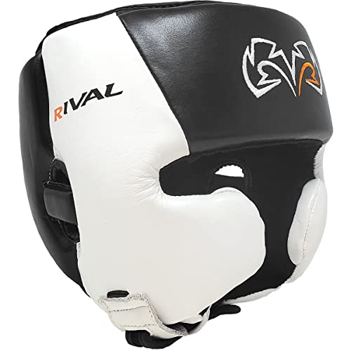 RIVAL Boxing RHG20 Traditional Headgear - Microfiber Inner Lining, Quick and Easy Adjustment, and Dual Density Foam Padding
