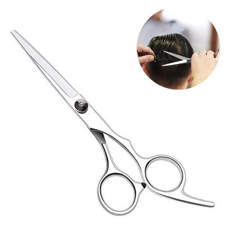 Feelhigh Professional Stainless Steel Barber Salon Hair Cutting Thinning Scissors Hair Cut Scissor with Comb 2