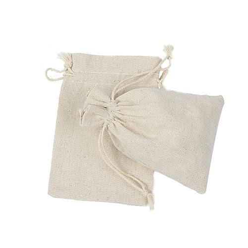 Bolsas de tela con cordón 4 piezas para hierbas miniatura 5