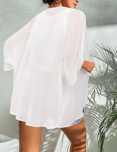 Image of BB&KK Women's Floral Kimono Summer Short Cover Ups Tops