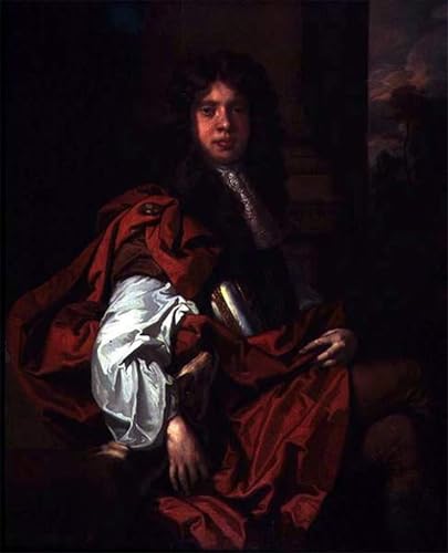 Peinture poster art mural en toile Peter Lely portrait d'homme finition musee 60x90