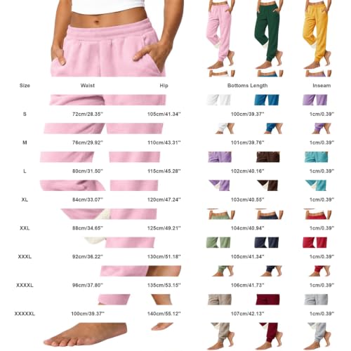 Fluffy Pajama Pants for Women Plush Fuzzy Cute Baggy Joggers - image 2