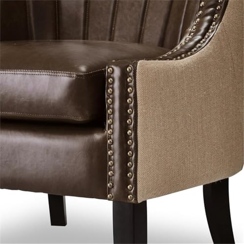 Sillón peluche Marrón miniatura 7