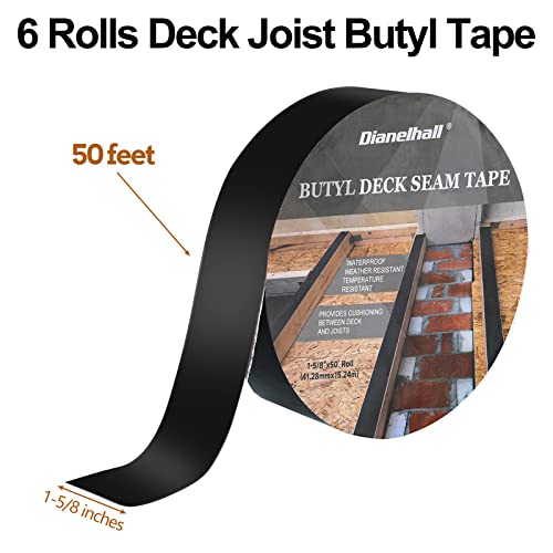 Dianelhall Joist Tape for Decking 50 Feet Deck Flashing Tape Joist