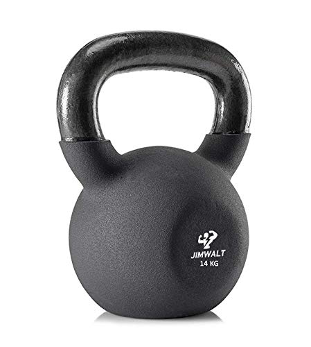 The Indian Made Jimwalt Black Series Premium Half Coating Neoprene Kettlebell 2KG to 48KG (???? ?? ???? ??? ????? ???, Proudly Made in India) 14 KG (30.86 LBS) (B08ZNH4W7P) Amazon Price History, Amazon Price Tracker