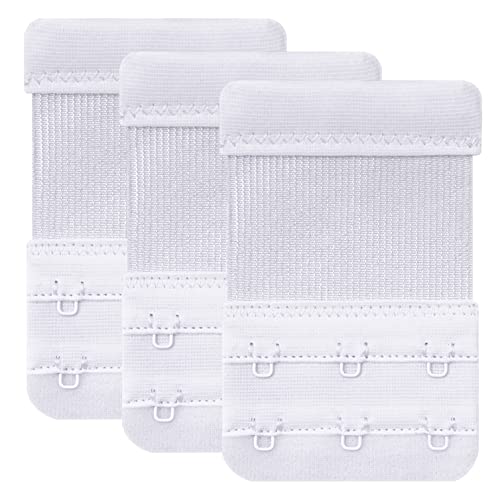 Image of Women's Bra Extenders 4 Hook / 3 Hook / 5 Hook / 2 Hook Soft Comfortable Stretchy Bra Extension Strap