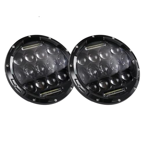 Phare LED 7 Niva Lada 4x4 feu voiture optique ronde avant DRL 1995 style D