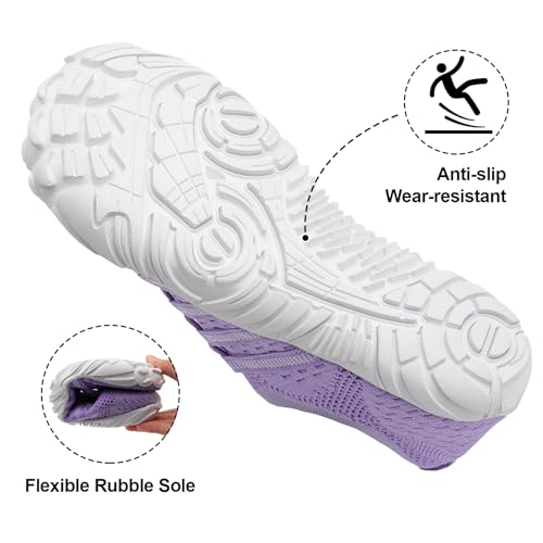Image of XIHALOOK Athletic Hiking Water Shoes Womens Mens Quick Dry Barefoot for Beach Walking Kayaking Surfing Training