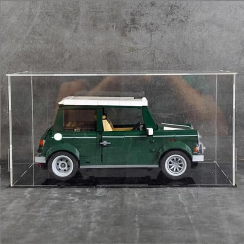 Image of ATORSE Clear Organizer Box Acrylic Display Case for Diecast Car Model Statues Dolls 35X20X15Cm