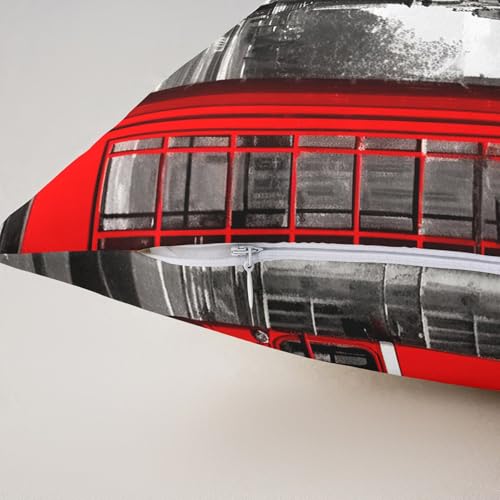 Housse de coussin bus londonien pour protéger et décorer