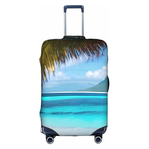 Housse de valise grand format motif Tahiti Beach pour vos vacances au soleil