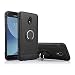 Samsung Galaxy J3 2018, J3V J3 V 3rd Gen,Express Prime 3, J3 Star, J3 Achieve, Amp Prime 3 Phone Case, Heavy Duty Shock Absorption Rugged Case With Stand/Magnetic Belt Swivel Clip Holster(Black)