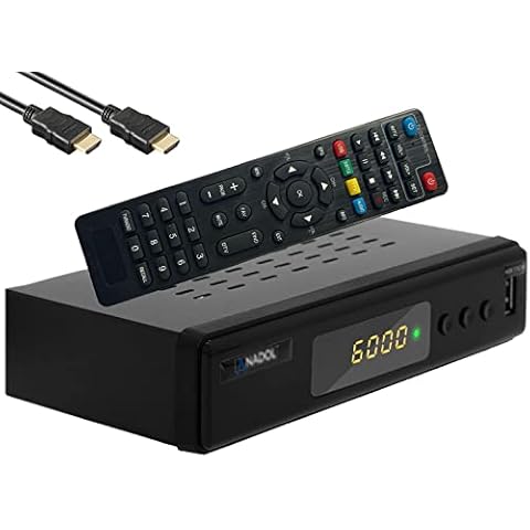 KabelAbel Full-HD Kabelreceiver Digital DVB-C (HDMI,Scart,USB,PVR,Display,Tasten, 2in1 Fernbedienung) Cover