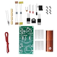Coil Modul, Arc Plasma Lautsprecher Mini Coil DIY Electronic Kit Tool 15W DC 15-24V 2A, Elektronisches Coil Lehr-Lernmodul, Wireless Transmission Coil
