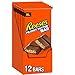 REESE'S Peanut Butter Chocolate Candy Bars, Extra Large for Holiday Gifts and Gift Bags (Pack of 12)