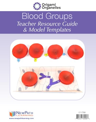 Image of NewPath Blood Groups 3D Paper Model Making Kit - Individual Student Edition (24-7781)