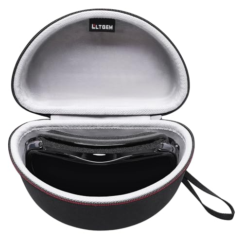 LTGEM Case Compatible with OutdoorMaster OTG Ski Goggles Hard Travel Carrying Storage Bag - Black+Gray(Case Only)