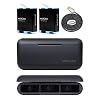MAXCAM 2er-Pack Ersatzbatterien und Dreifachladegerät für GoPro HERO11/HERO10/HERO9 Black
