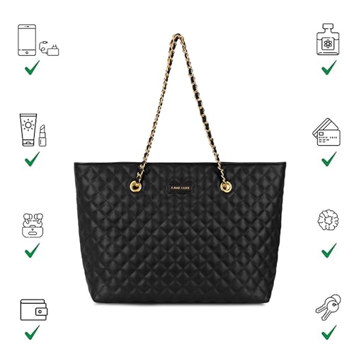 Image of Lavie Luxe Query Large Tote Bag for Women | Tote Bag for Work | Ladies purse | Stylish Shoulder Bag | Gift for Women