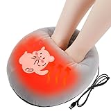 ZONSUSE Calentador de Pies Squirrel, Regalo para Familia Amigos (Ardilla)