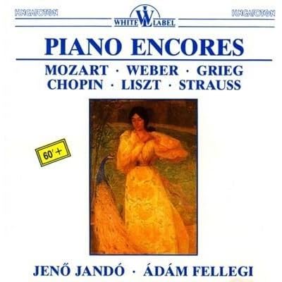 Piano encores Harmonious Blacksmith HWV 430 Suite per cembalo Fantasia K 397 n.2 in re (1782) per piano Rondo a capriccio op 129 (1795) in SOL Perpetuum mobile per piano