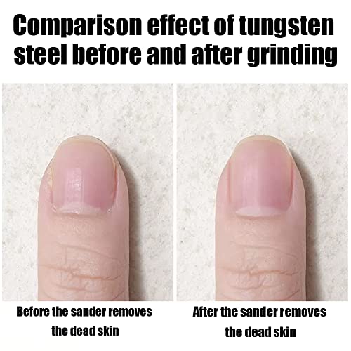 Alicer Bits für Elektrische Nagelfräser, 5 Stück Wolframcarbid Nagelfeile Bits, Professionelle Nagelfräser Aufsätze für Nagel Gel, Acryl Nagel, Maniküre Pediküre