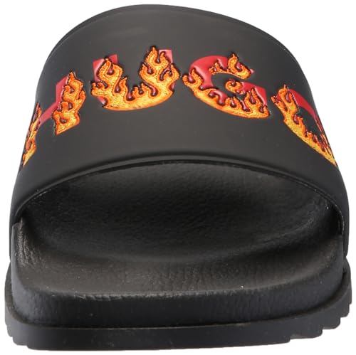 Image of HUGO mens Big Logo Slide Sandals