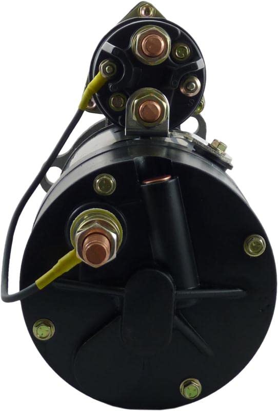 New Professional Grade Starter Compatible with with Case/IH 1080B 1187B 1450B 45R 50LC Cruz-Air 45DR W18B 1980-1988 Cat D4E 561D 966D 973 Replaces 8C3651 9G4339 OR5207 4N3781 1W3851 6V5227 L118276