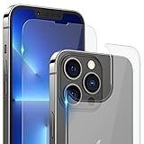 Tensea for iPhone 13 Pro Max Screen Protector Front and Back, 6.7 inch Tempered Glass Full...