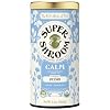 The Republic of Tea SuperShroom Calm Reishi Herbal Tea, Organic Rooibos, Cocoa and Dandelion Root Blend, Low Caffeine, Unbleached Tea Bags in Reusable Tin, 36 Count