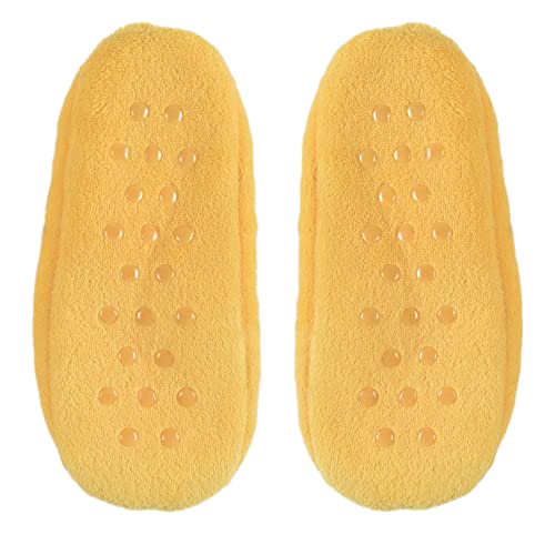 Winnie the Pooh Women's 1-Pack Plush Footlet, Yellow, 9/112