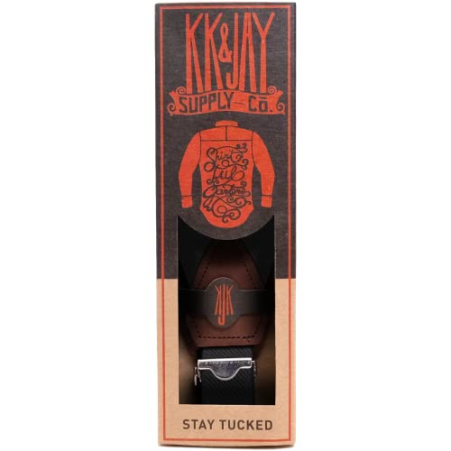 Image of KK & JAY SUPPLY CO. ORIGINAL Stay Tucked Shirttail Garters inchWashington inch Diamond Shirt Stays