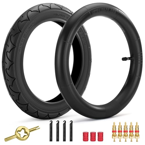 Front 12/12.5×1.75/2.125/2.25 Tires & Tubes for BOB Stroller