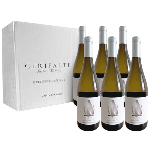 GERIFALTE - Vino Blanco Bertín Osborne - Prestigiosa DO Ribeiro - Vino Blanco Afrutado - Caja 6 x 75 cl