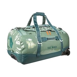 Tatonka Barrel Roller 80 L - Trolley mit Rucksackfunktion, abschließbarem Reißverschluss und Teleskop-Handgriff