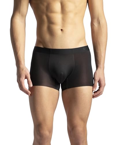 Image of Jockey IC45 Men's Texcelight Microfiber Elastane Stretch Seamfree Bonded Tech Solid Trunk with Internal Breathable Mesh