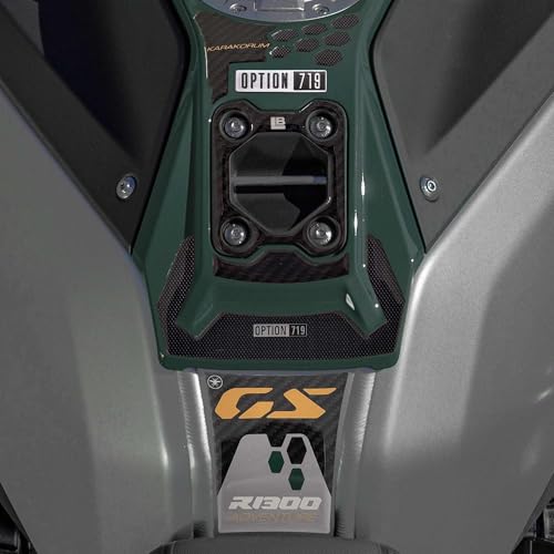 Autocollant 3D réservoir moto résine pour BMW R1300 GS Adventure vert
