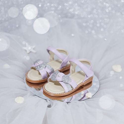 Image of ESTINE Girls Sandal Dress Shoe for Toddler /Little Kid Party School Shoe